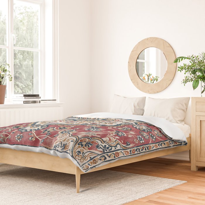 Casbah Crimson Crest Duvet Cover Gallery Image 2
