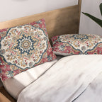 Casbah Crimson Crest Pillow Sham Gallery Image 2
