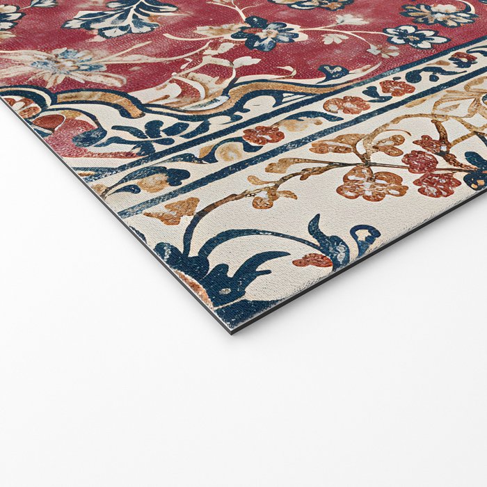 Casbah Crimson Crest Welcome Mat Gallery Image 2