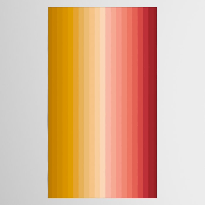 Multicolor Stripes XV Tablecloth Gallery Image 2