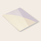 Cecilia Shapes I - Neutral Yellow and Purple Notebook Gallery Image 2