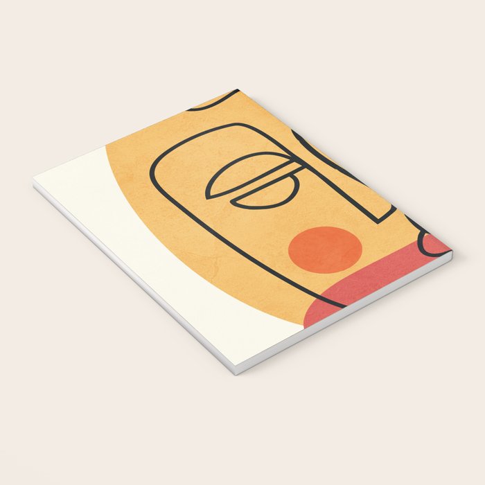 Abstract Face 20 Notebook Gallery Image 3