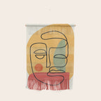 Abstract Face 20 Wall Hanging Gallery Image 1