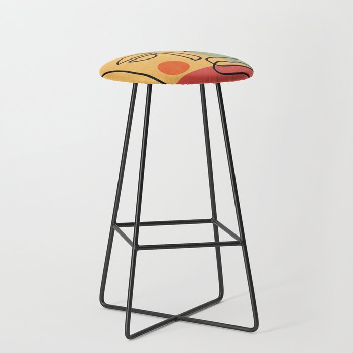 Abstract Face 20 Stool Gallery Image 1