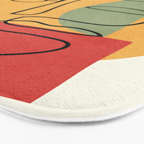 Abstract Face 20 Bath Mat Gallery Image 3