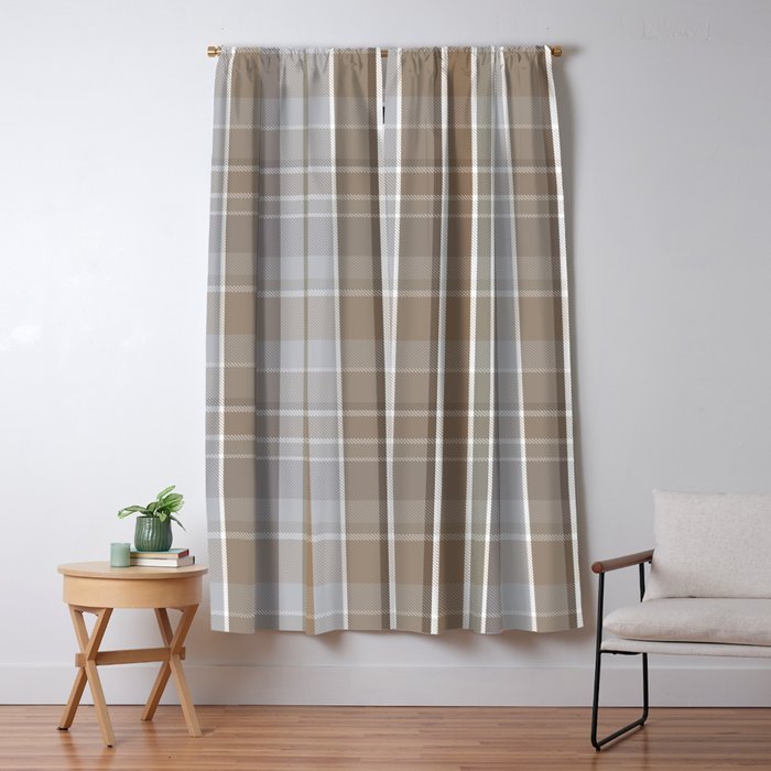 Rustic Plaid Window Curtain Gallery Image 5