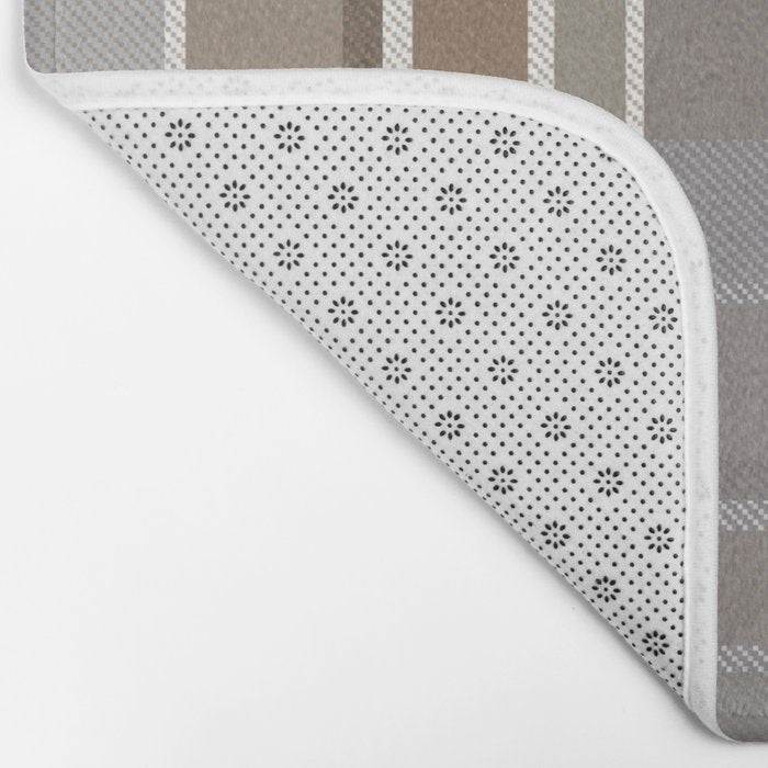Rustic Plaid Bath Mat Gallery Image 2