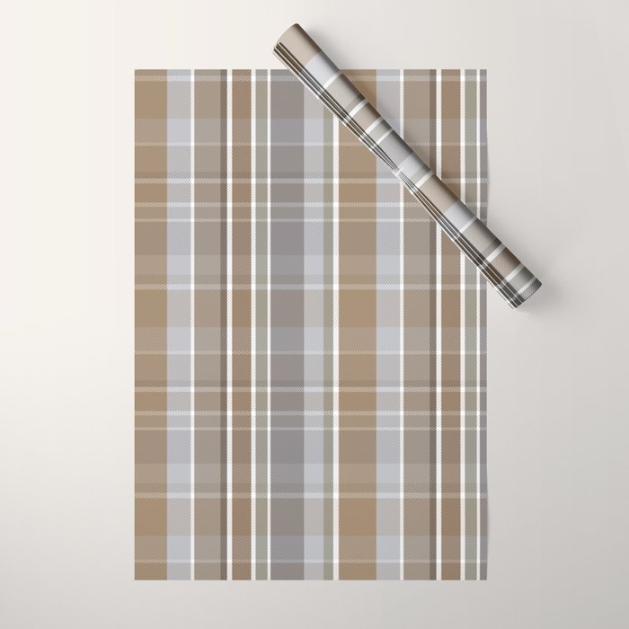 Rustic Plaid Wrapping Paper Gallery Image 1
