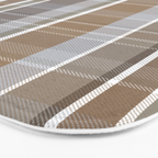 Rustic Plaid Bath Mat Gallery Image 3