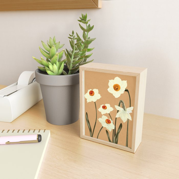 Beautiful Summer flowers II Mini Art Print Gallery Image 2