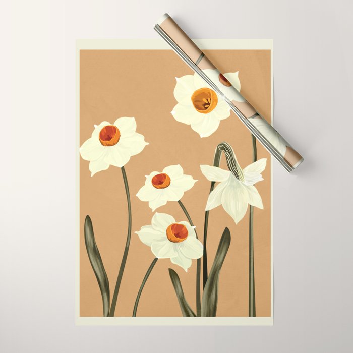 Beautiful Summer flowers II Wrapping Paper Gallery Image 1