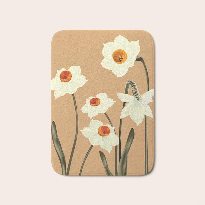 Beautiful Summer flowers II Bath Mat Gallery Image 1