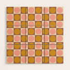 Autumn Checkerboard 29 Wood Wall Art Gallery Image 1
