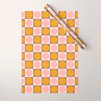 Autumn Checkerboard 29 Wrapping Paper Gallery Image 1