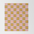Autumn Checkerboard 29 Throw Blanket Gallery Image 2