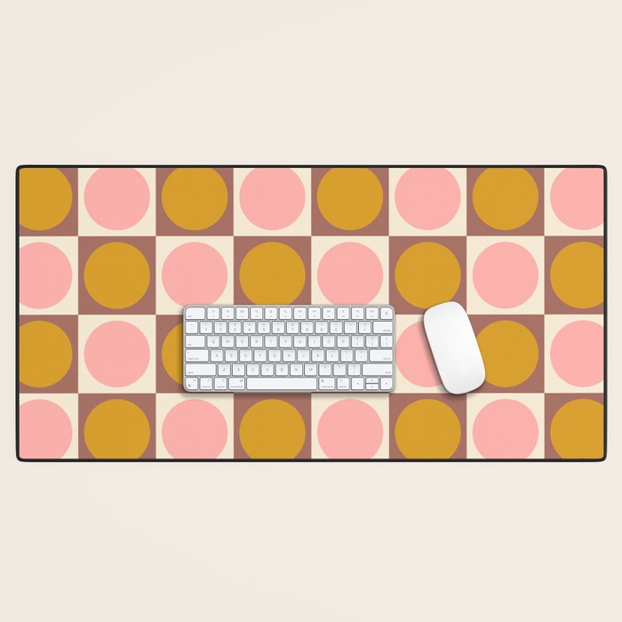 Autumn Checkerboard 29 Desk Mat Gallery Image 1