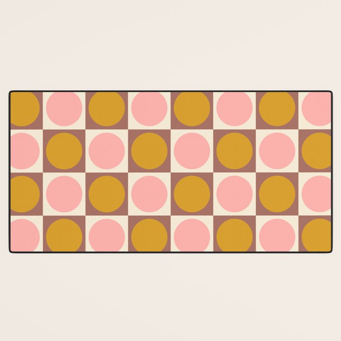 Autumn Checkerboard 29 Desk Mat Gallery Image 3