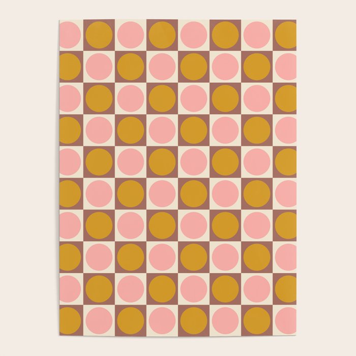 Autumn Checkerboard 29 Poster Gallery Image 4