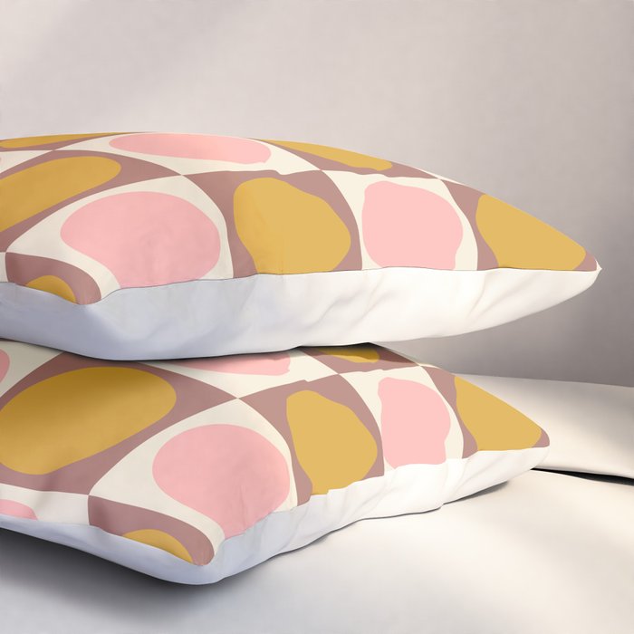 Autumn Checkerboard 29 Pillow Sham Gallery Image 3