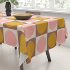 Autumn Checkerboard 29 Tablecloth Gallery Image 3