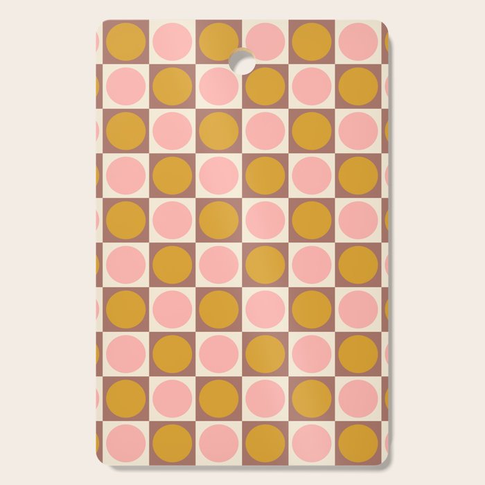 Autumn Checkerboard 29 Cutting Board Gallery Image 1