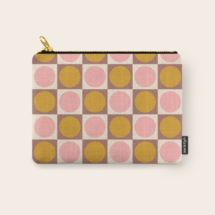 Autumn Checkerboard 29 Carry All Pouch Gallery Image 1