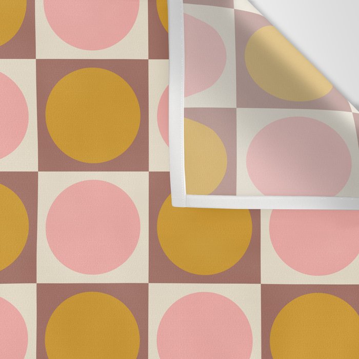 Autumn Checkerboard 29 Wall Tapestry Gallery Image 3