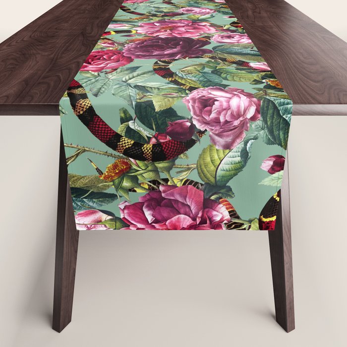 Snakes and Roses II Table Runner Gallery Image 1