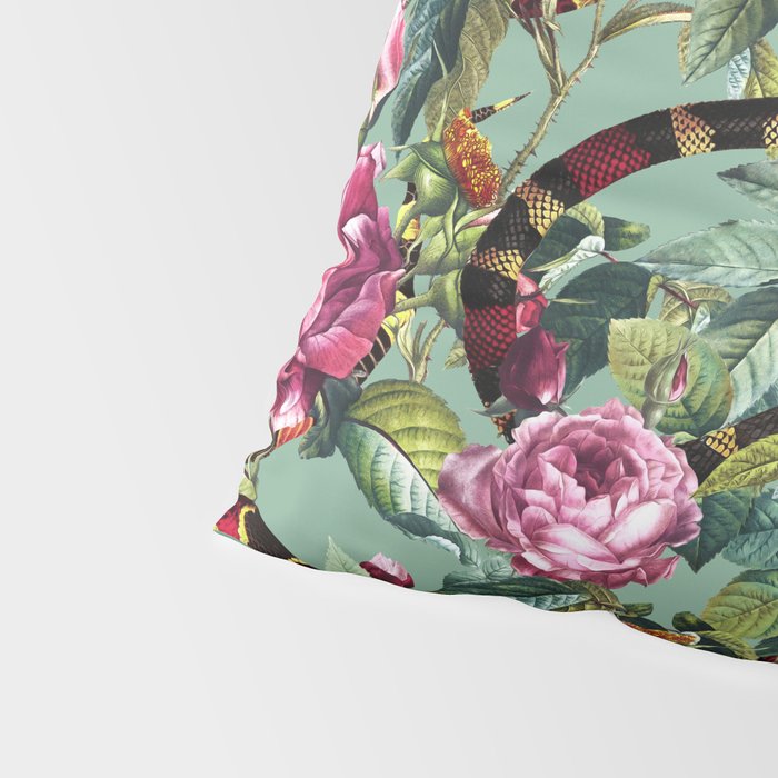Snakes and Roses II Pillow Sham Gallery Image 4
