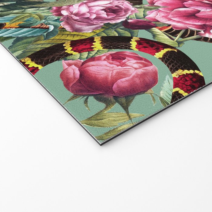 Snakes and Roses II Welcome Mat Gallery Image 2