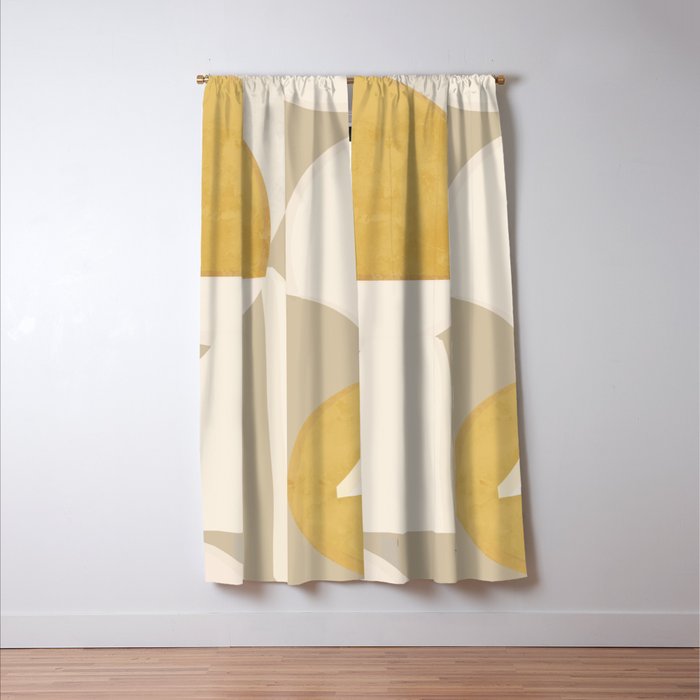 Minimal Abstraction 3 Window Curtain Gallery Image 3