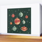Joy to the Universe (on Green) Wall Mural Gallery Image 2