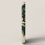 Palmacious, Palm Tree, Coconut Tree Middle East, Desert Plants Nature Illustration, Beachy Tropical Botanical Painting iPhone Case Gallery Image 2