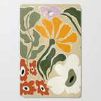 Mid-Century Bloomscape Cutting Board Gallery Image 1