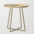 Mid-Century Bloomscape Side Table Gallery Image 1