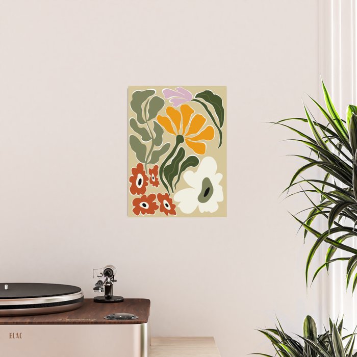 Mid-Century Bloomscape Poster Gallery Image 2