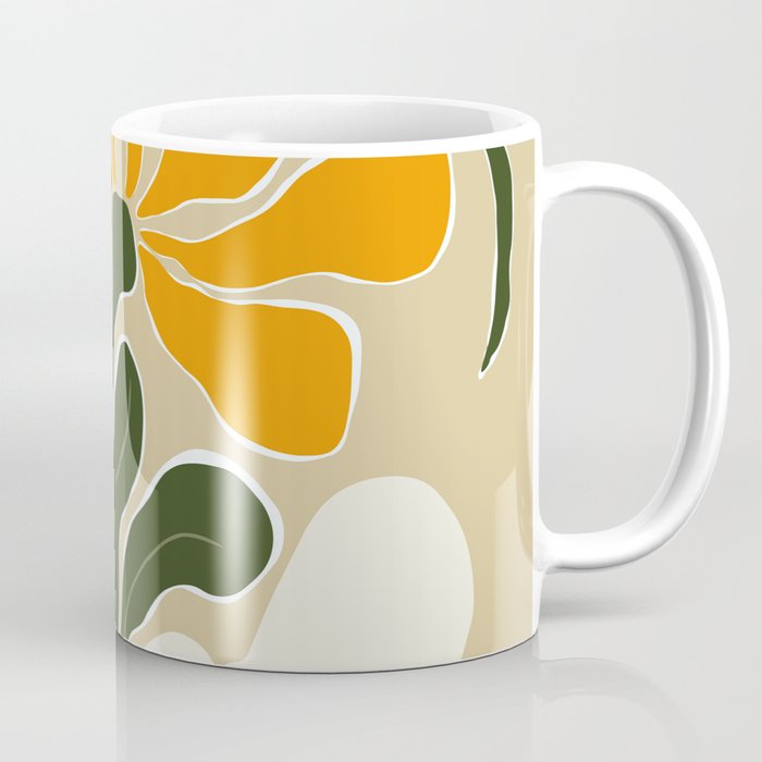 Mid-Century Bloomscape Coffee Mug Gallery Image 1