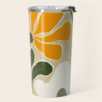Mid-Century Bloomscape Travel Mug Gallery Image 2