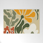 Mid-Century Bloomscape Welcome Mat Gallery Image 1