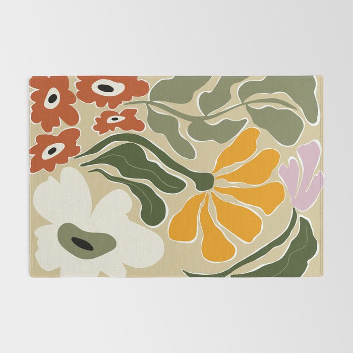 Mid-Century Bloomscape Rug Gallery Image 2