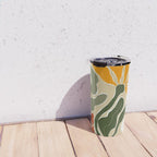 Mid-Century Bloomscape Travel Mug Gallery Image 4
