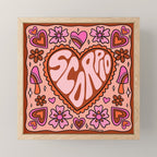 Scorpio Heart Mini Art Print Gallery Image 1