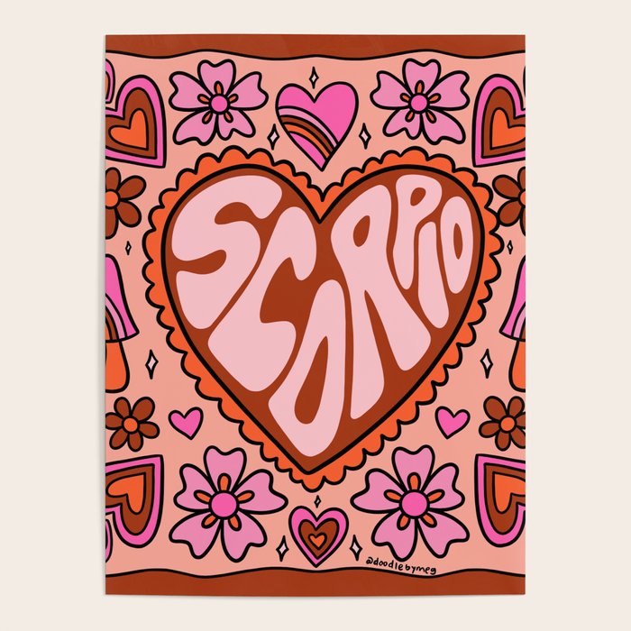 Scorpio Heart Poster Gallery Image 4
