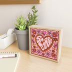 Scorpio Heart Mini Art Print Gallery Image 2