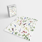 Scandinavian Midsummer Wildflowers Meadow  Jigsaw Puzzle Gallery Image 2