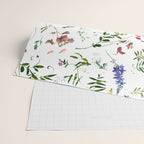 Scandinavian Midsummer Wildflowers Meadow  Wrapping Paper Gallery Image 2
