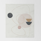 Abstract Minimal Art 31 Throw Blanket Gallery Image 2
