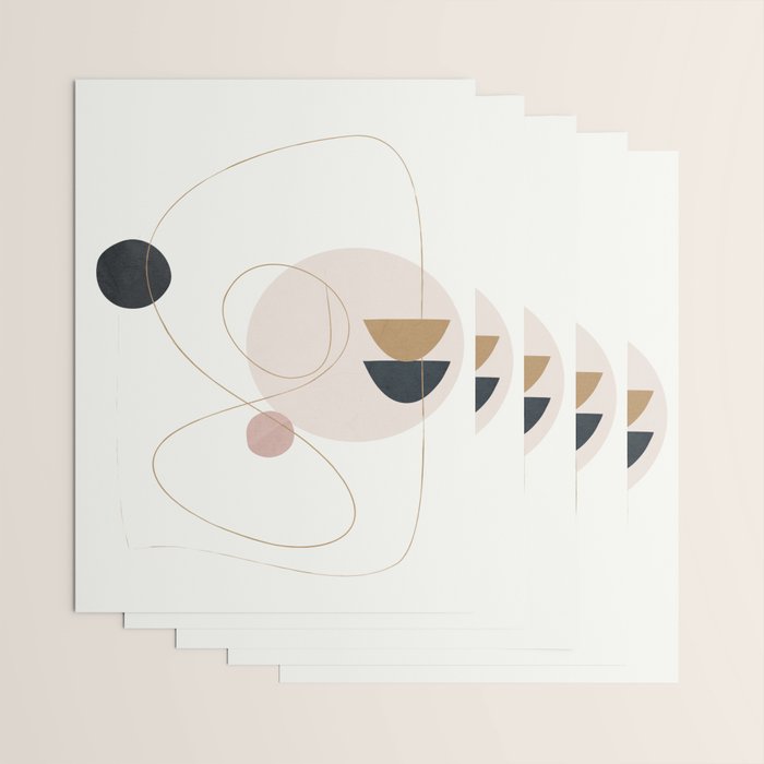 Abstract Minimal Art 31 Wrapping Paper Gallery Image 3