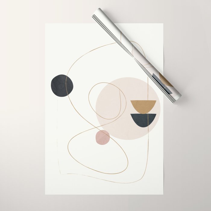 Abstract Minimal Art 31 Wrapping Paper Gallery Image 1