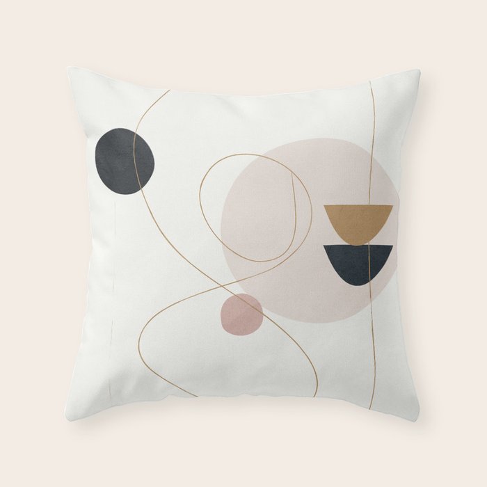 Abstract Minimal Art 31 Throw Pillow Gallery Image 6